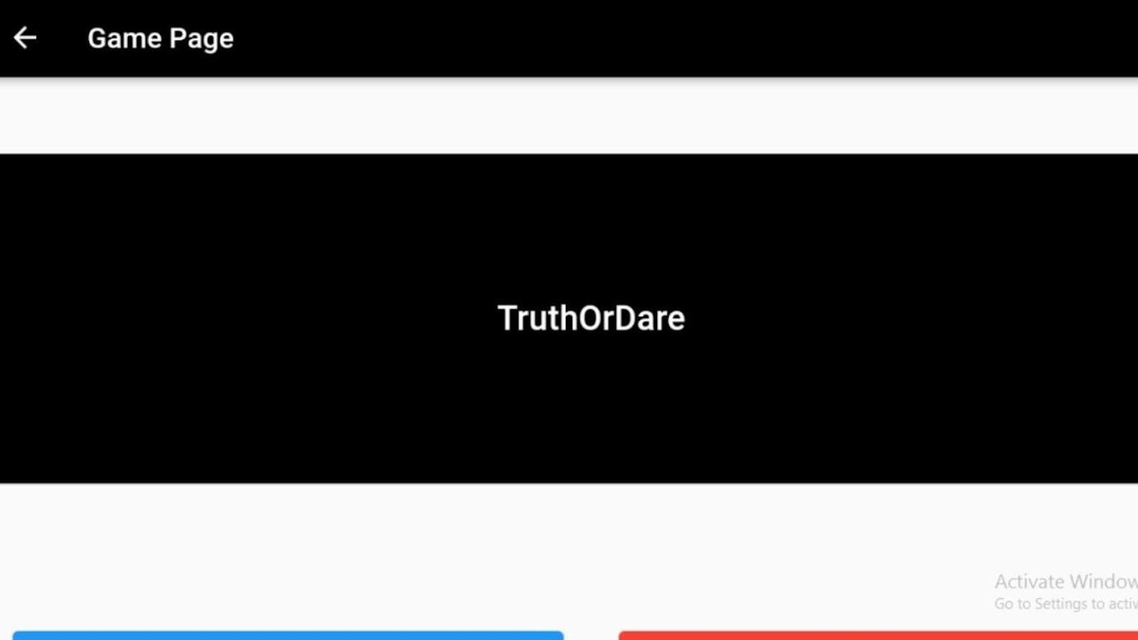 Truth or Dare