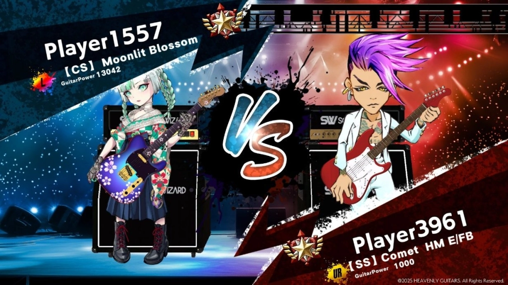 《Heavenly Guitars天選吉他》正式登陸Steam！全新世界巡迴模式開啟