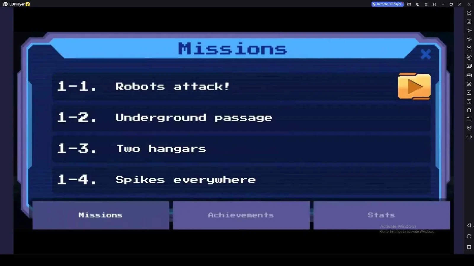 Complete Missions