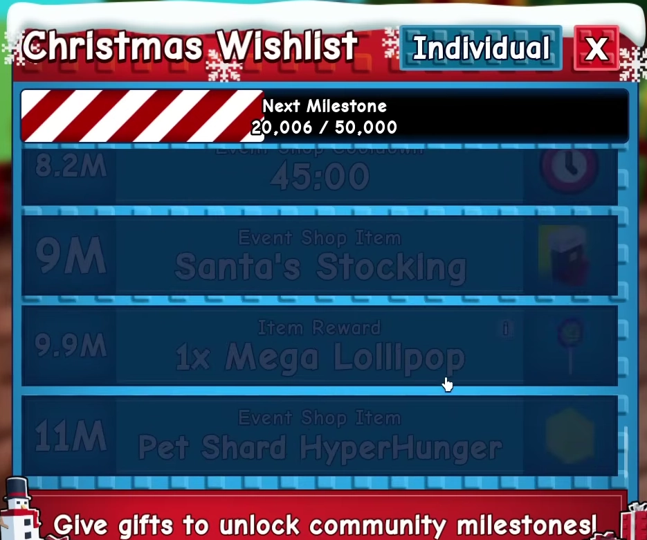 individual and community-based Christmas Wishlist individual and community-based Christmas Wishlist