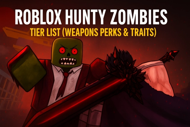 Roblox Hunty Zombies Tier List - Best Weapons, Perks & Traits