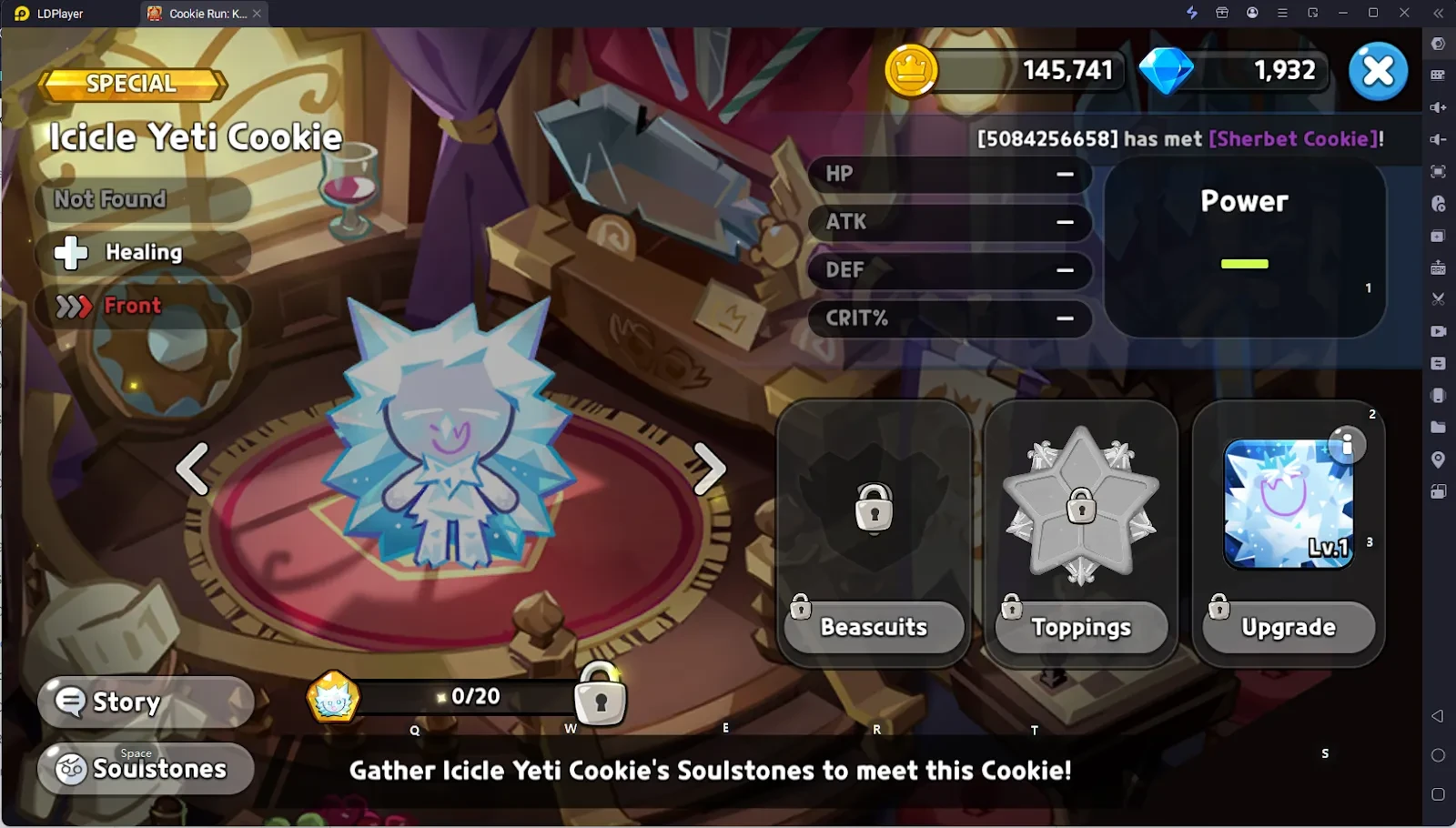 Cookie Run Kingdom Ice Yeti Cookie