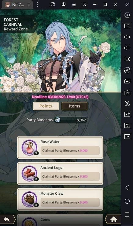 NU:Carnival Forest Carnival Limited Time Event Guide