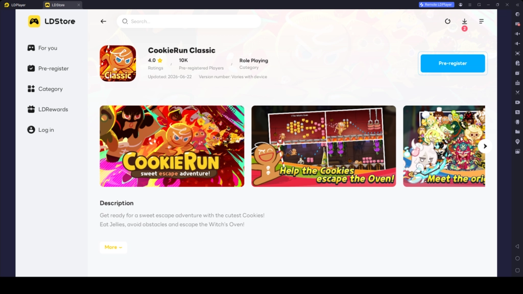 How to Play CookieRun Classic on PC with LDPlayer How to Play CookieRun Classic on PC with LDPlayer