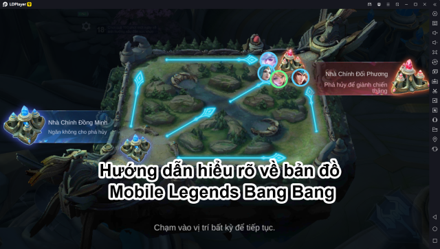 『HƯỚNG DẪN』Hiểu rõ về bản đồ Mobile Legends Bang Bang