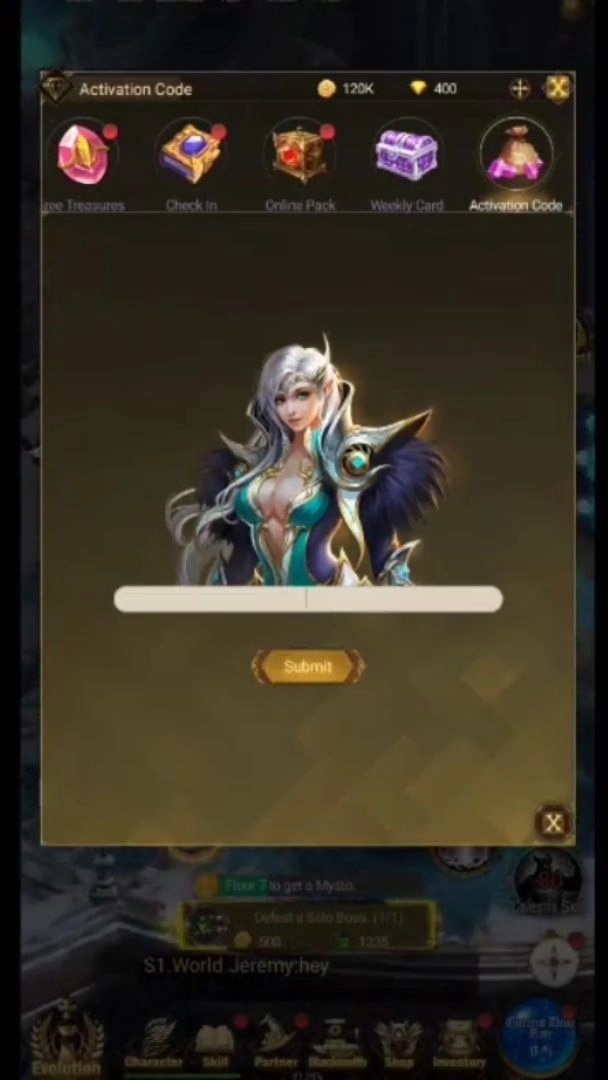 Redeem Process for Crimson Angel Codes&nbsp;