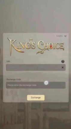 How to Redeem King's Choice Codes