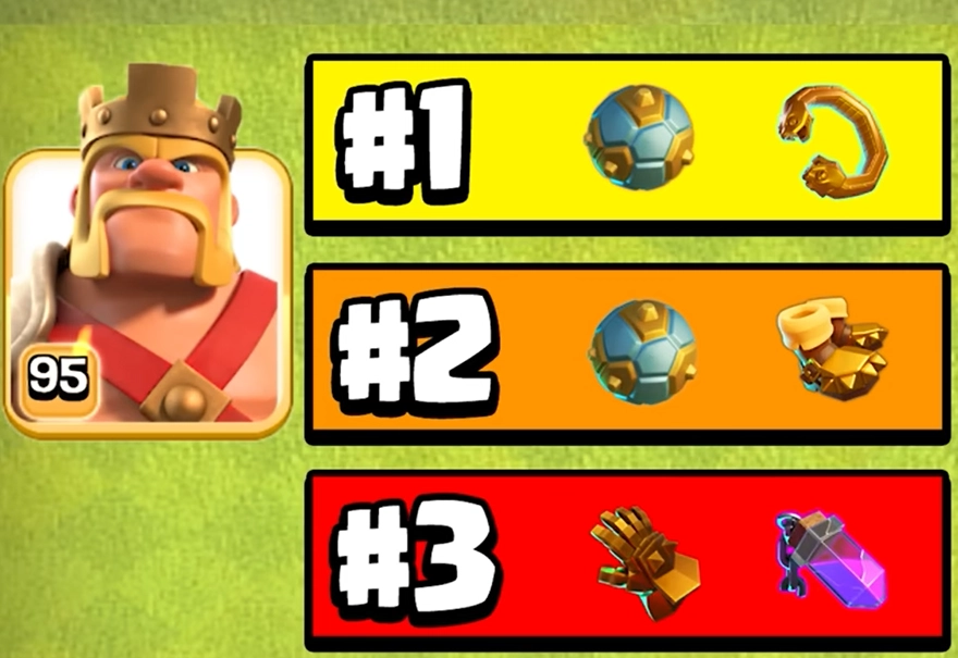 Barbarian King Hero Equipment Combination Barbarian King Hero Equipment Combination