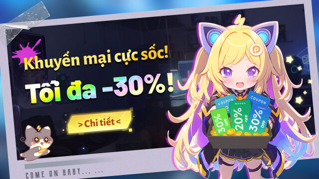 LD Game: voucher cuối tuần nhận mỏi tay