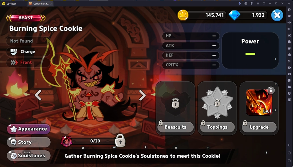 Cookie Run Kingdom Burning Spice Cookie