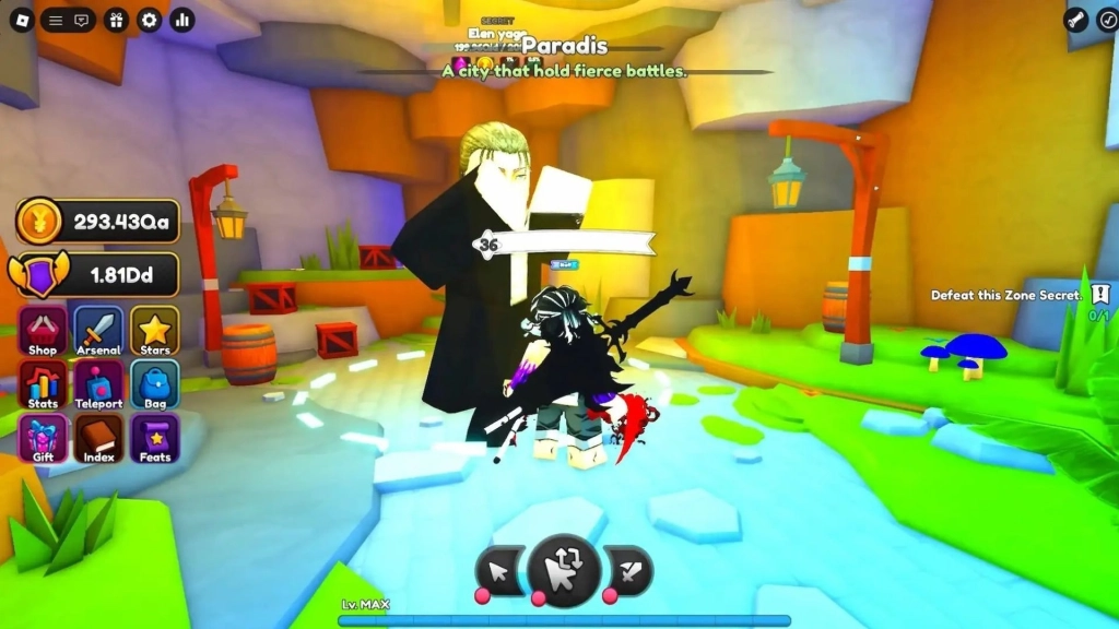 Anime Weapons Secret Boss Locations and Drops: Elen Yage Boss