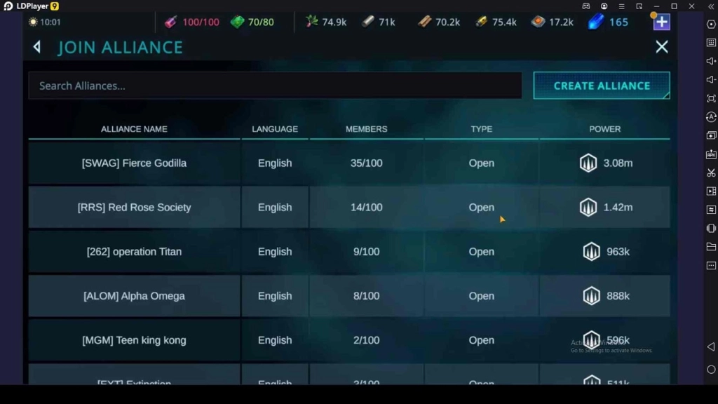Joining for an Alliance Joining for an Alliance