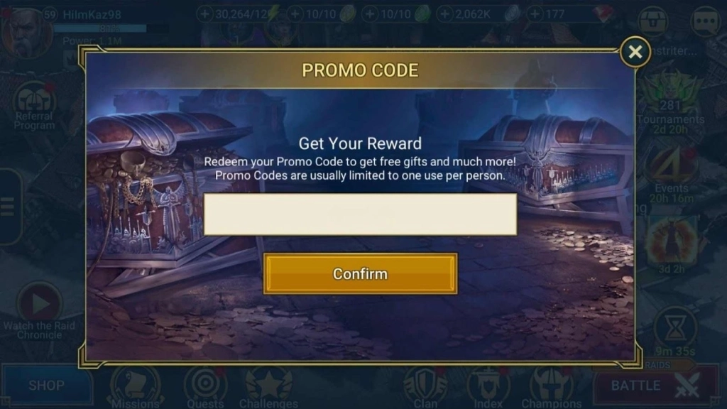 How to Redeem Codes