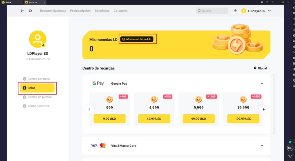 Reembolso limitado de LD Coins, hasta un 14%!