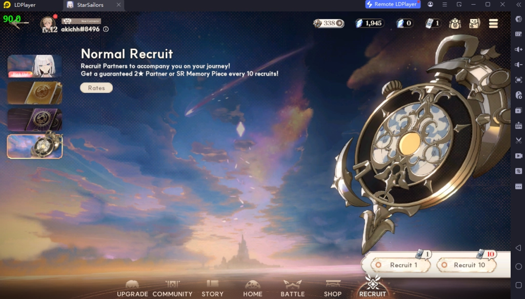 Star Sailors (Global) มือใหม่วิธี Reroll ไอดีได้เร็วขึ้น 10 เท่าแนะนำตัวละครที่ควรหา!!