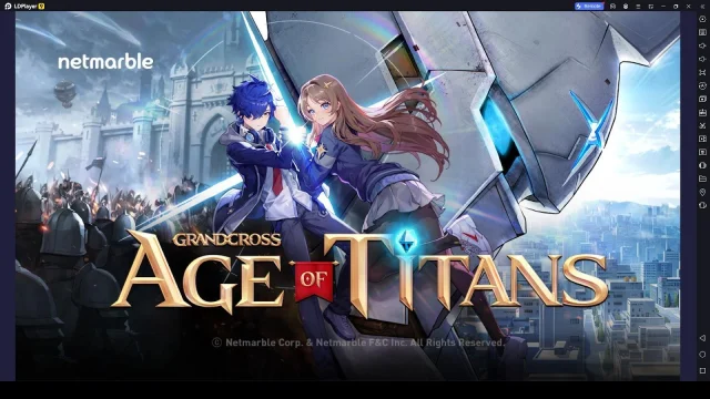 Как играть в GRAND CROSS : Age of Titans на ПК