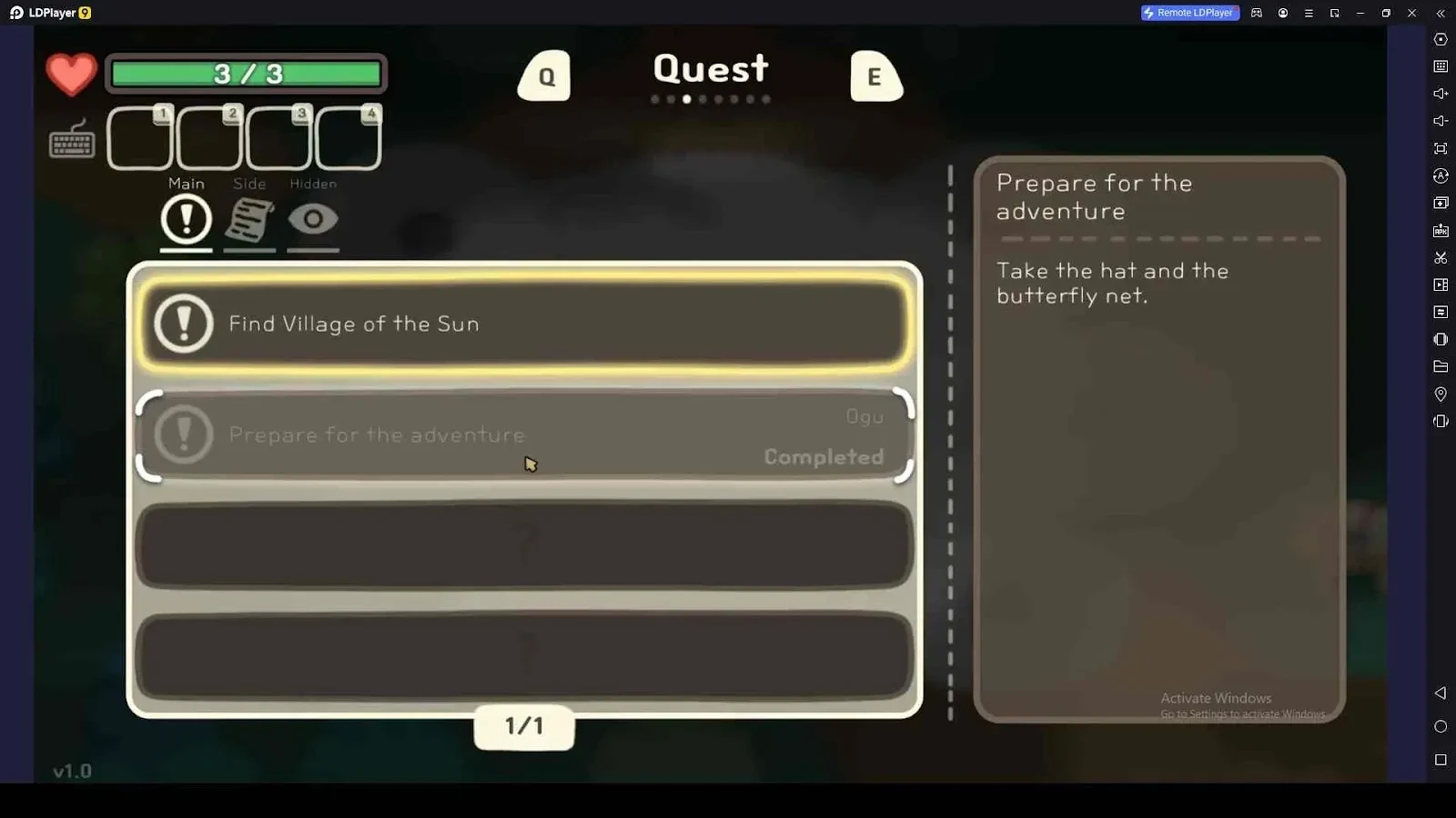 Complete the Quests in Ogu and the Secret Forest