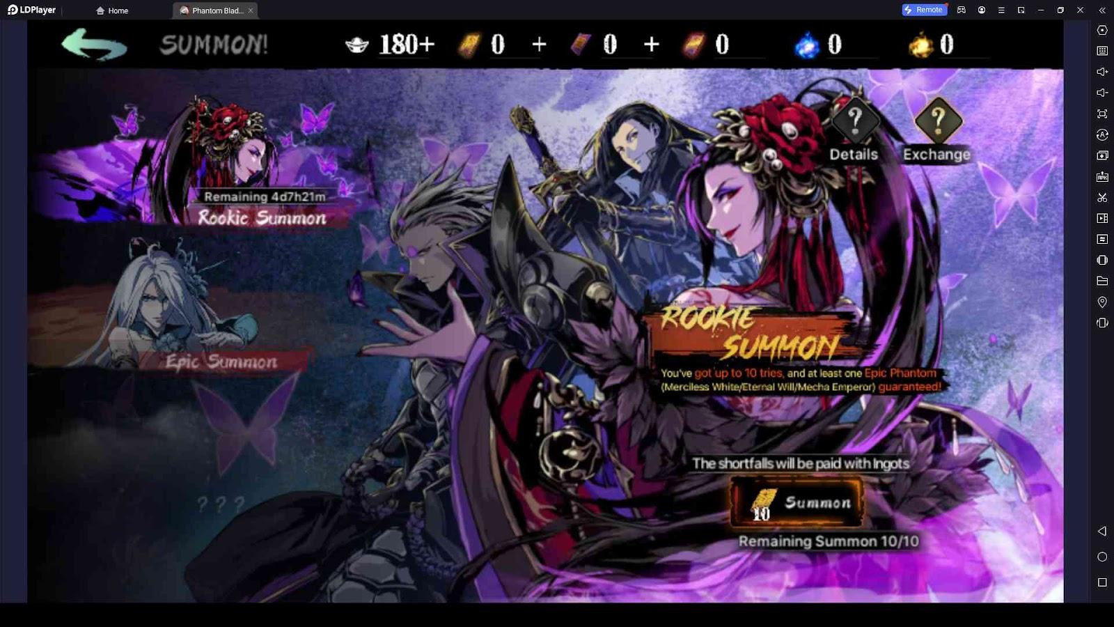 Summon Phantoms in Phantom Blade: Executioners