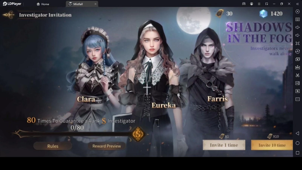 Invite Investigators Invite Investigators