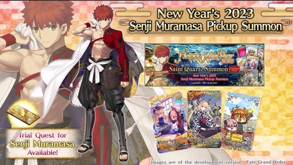 Fate/Grand Order New Year Celebration Event Guide