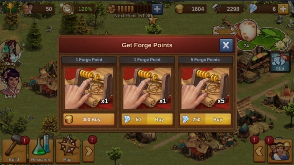 Forge Points