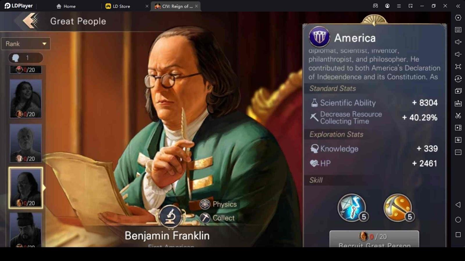 Benjamin Franklin