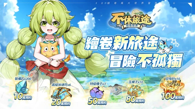 【攻略】《不休旅途:繪卷世界》夥伴推薦|陣容搭配推薦|戰士、劍士、法師