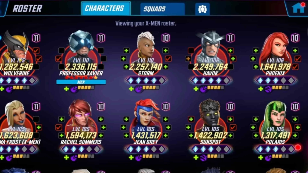 Exalted X-Men Team