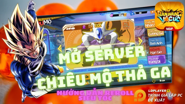 『HƯỚNG DẪN』REROLL Bản Năng Vô Cực 3D nhiều tài khoản cực nhanh trên LDPLayer