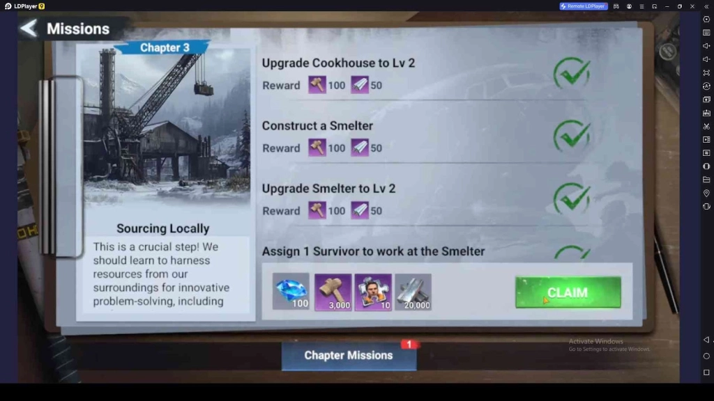 Collect Your Chapter Rewards Collect Your Chapter Rewards