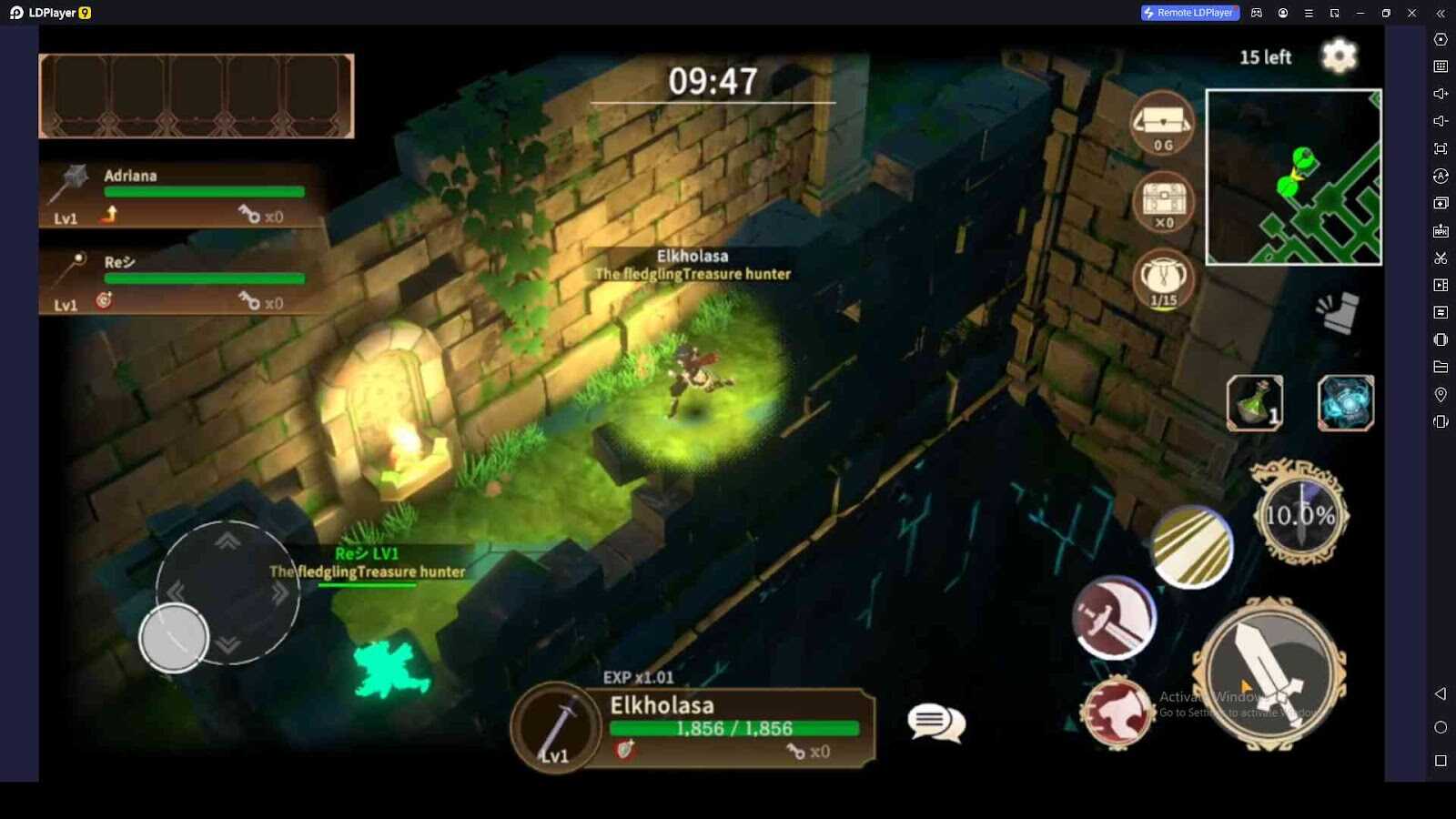 Explore the Dungeons in TOREROWA