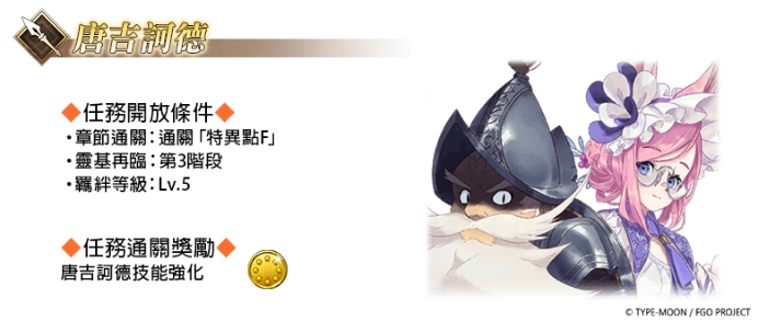 《FGO》繁中版即日起舉辦「幕間物語紀念活動 第19彈」！