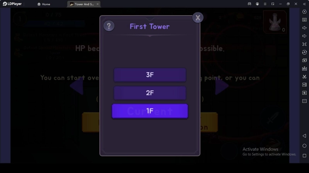 Towers and Floors Towers and Floors