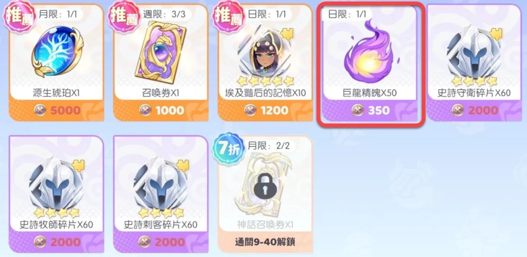【攻略】《龍魂旅人》各大商店兌換推薦