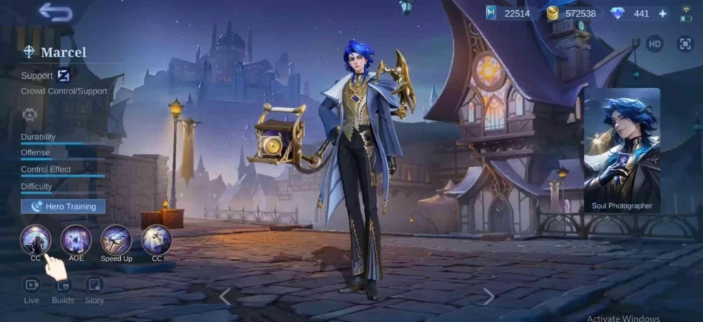 Mobile Legends Bang Bang Marcel Overview