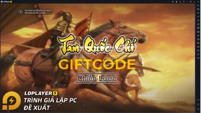 『GIFTCODE』TAM QUỐC CHÍ - CHIẾN LƯỢC và cách tải game trên PC