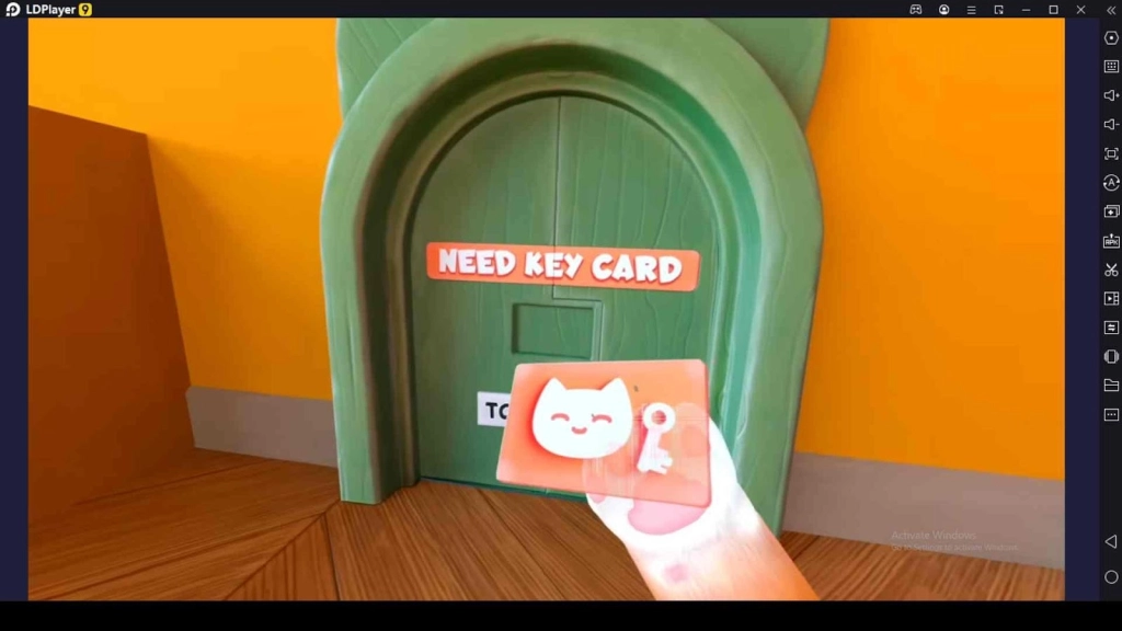 Key Card for Unlock Next Stage Key Card for Unlock Next Stage