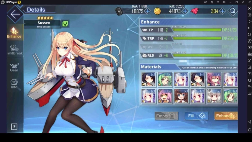 Enhance the Ships