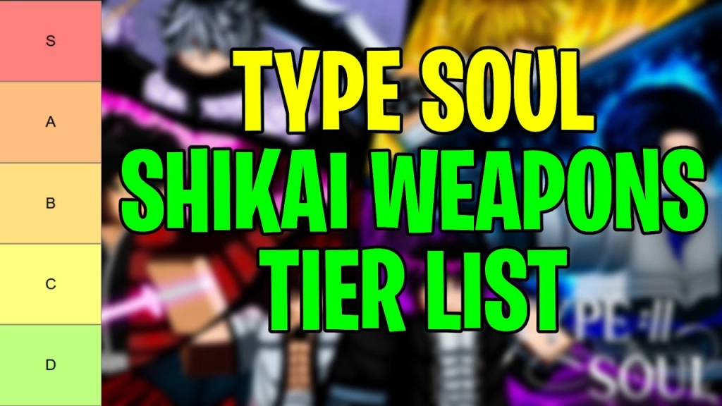 Type Soul Weapons Tier List