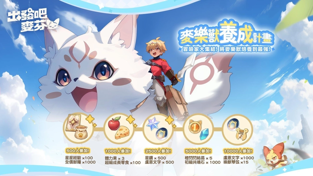 《出發吧麥芬》全新「麥樂獸強化伺服器」預約進行中！萬聖節活動及新騎行獸搶先公開！