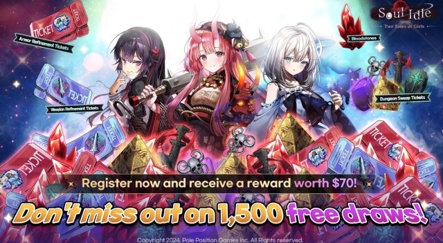 【ข่าวเกม】Soul Idle : Two Sides of Girls (Global) เปิดลงทะเบียนสโตร์ไทยแล้วเปิด เตรียมตัวรอเล่นเร็วๆ นี้ได้เลย!!