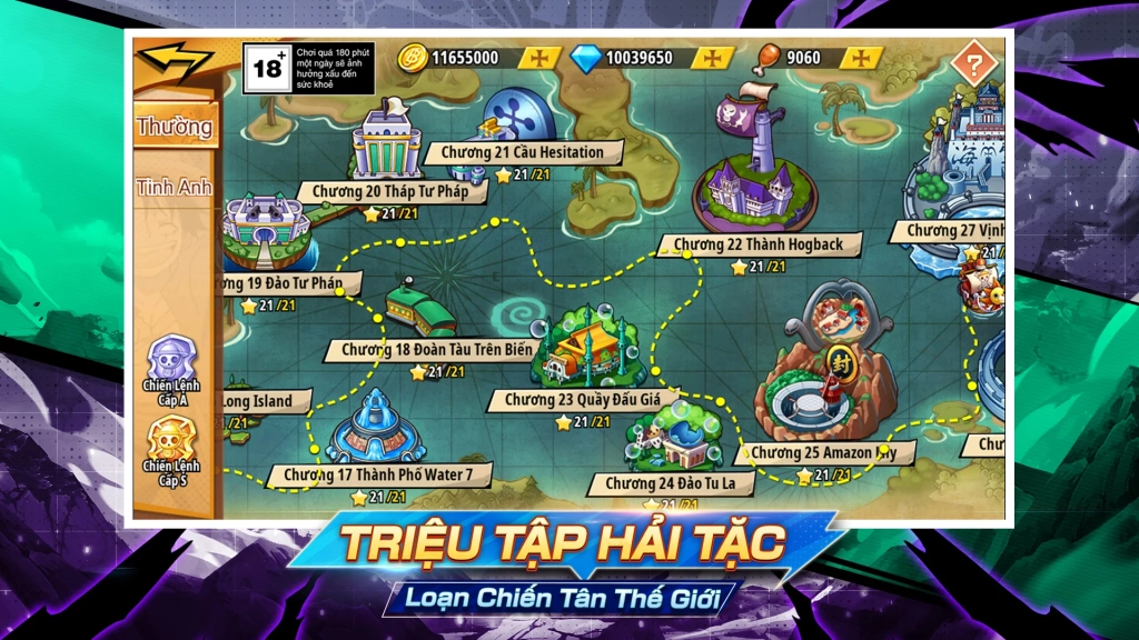 Full bộ code Thế Giới Hải Tặc mới nhất - Hướng dẫn cách nhập chi tiết