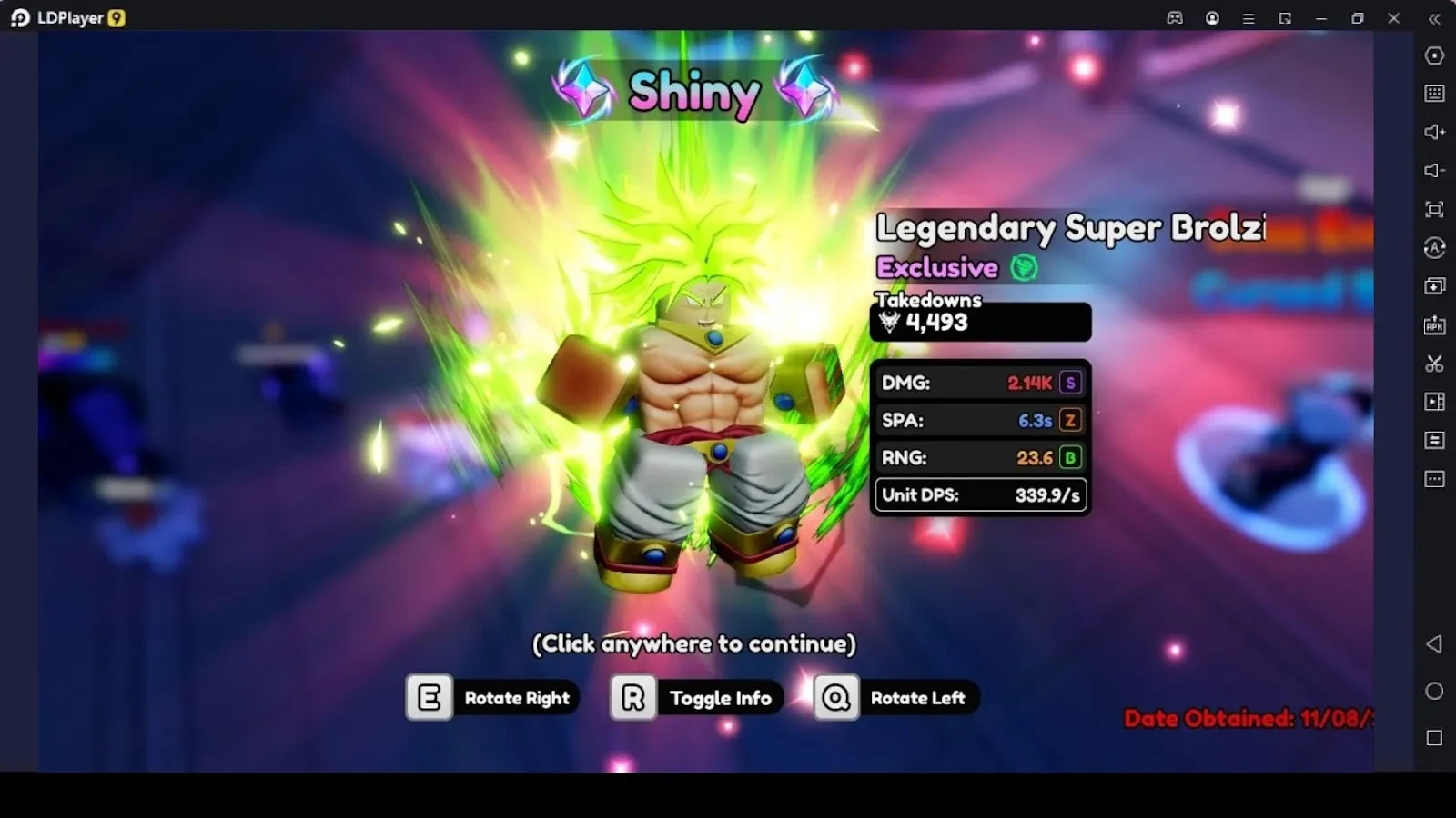 Legendary Super Brolzi 