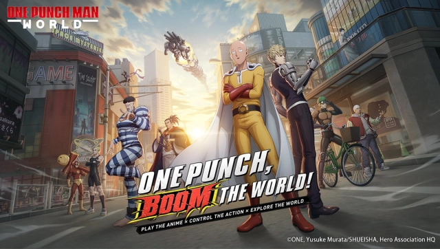 Action game "One Punch Man: World" starts its CBT today