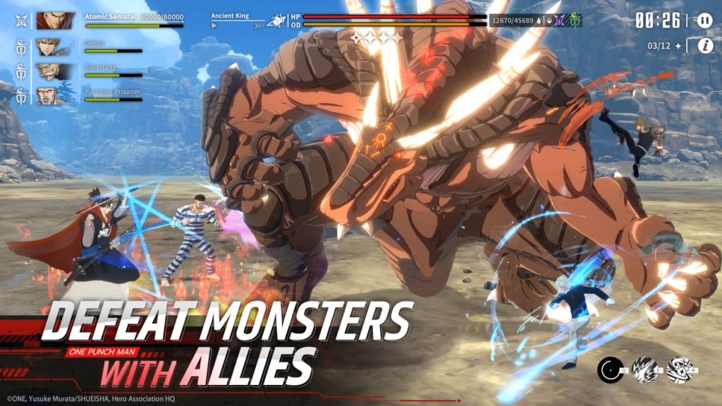 The action game, One Punch Man: World, is scheduled to commence its initial testing on October 18th.