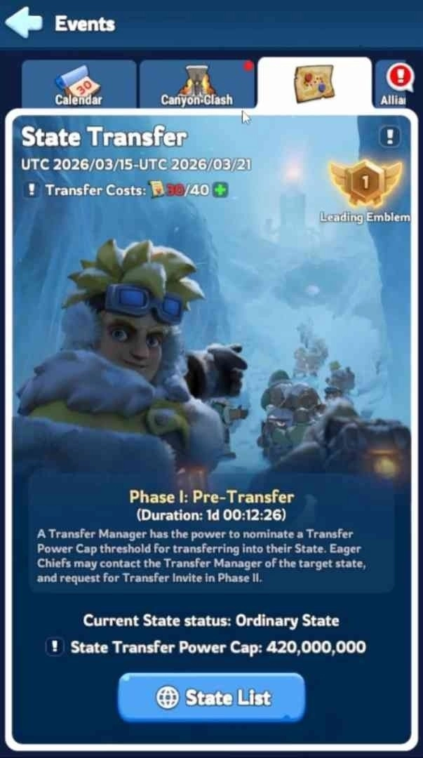 What Is State Transfer in Whiteout Survival? 