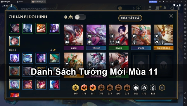 ĐTCL: Đấu Trường Chân Lý (TFT): Danh Sách Tướng Mới Mùa 11