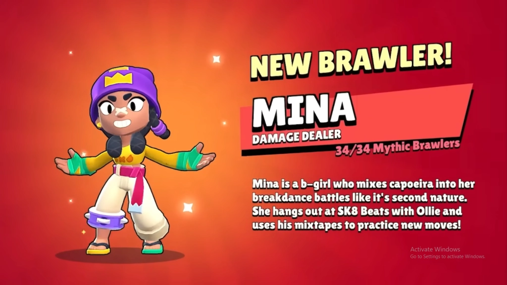 Who is Brawl Stars Mina, and What’s Her Role