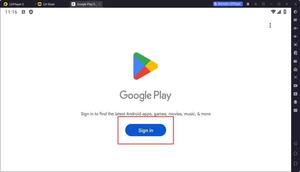 Sign in Google account Sign in Google account