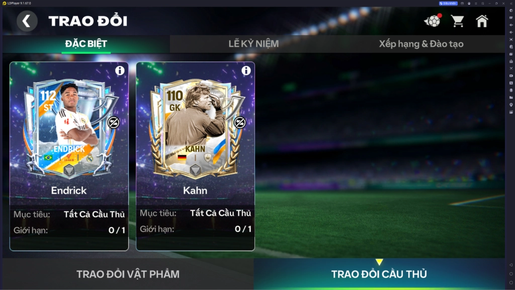 FC Mobile VN: Hướng dẫn cách sở hữu những cầu thủ hàng đầu